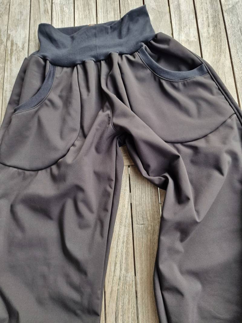 Lt Softshell Hose Retro Windbreaker Warme Aus Für Damen Outdoor Softshellhose Damen, Überzieher Winterhose von LinasTraumwerkstatt