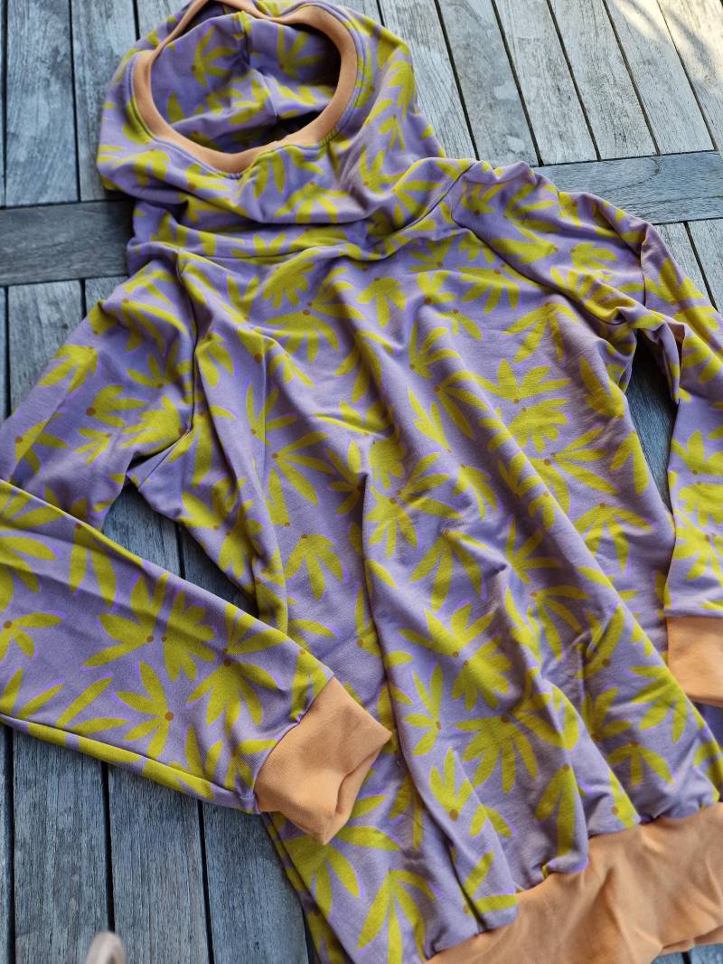 Lt Surfwear Hoodie Paris No4 Pullover Für Damen , Kapuzenpulli, Kuschelpullover, Kapuzenpullover, Pulli Mit Kapuze Damenpullover Blumen von LinasTraumwerkstatt