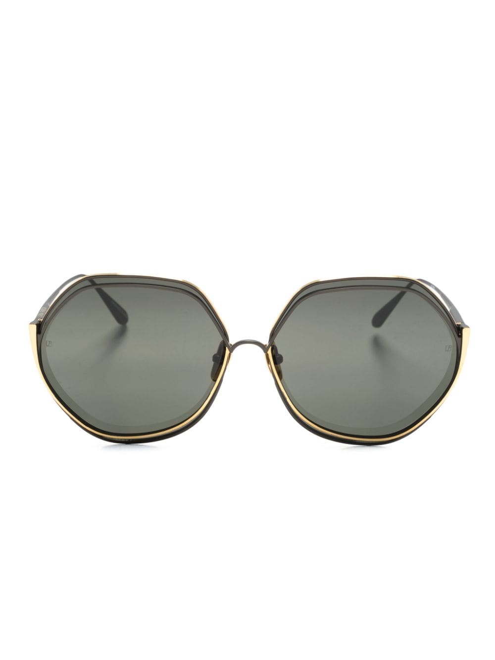 Linda Farrow Aspen Oversized-Sonnenbrille - Schwarz von Linda Farrow