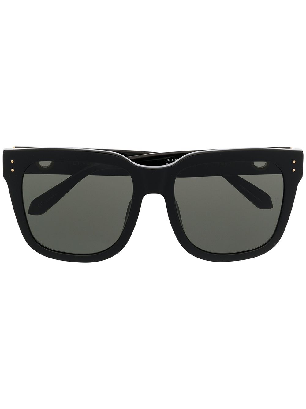 Linda Farrow Oversized-Sonnenbrille - Schwarz von Linda Farrow