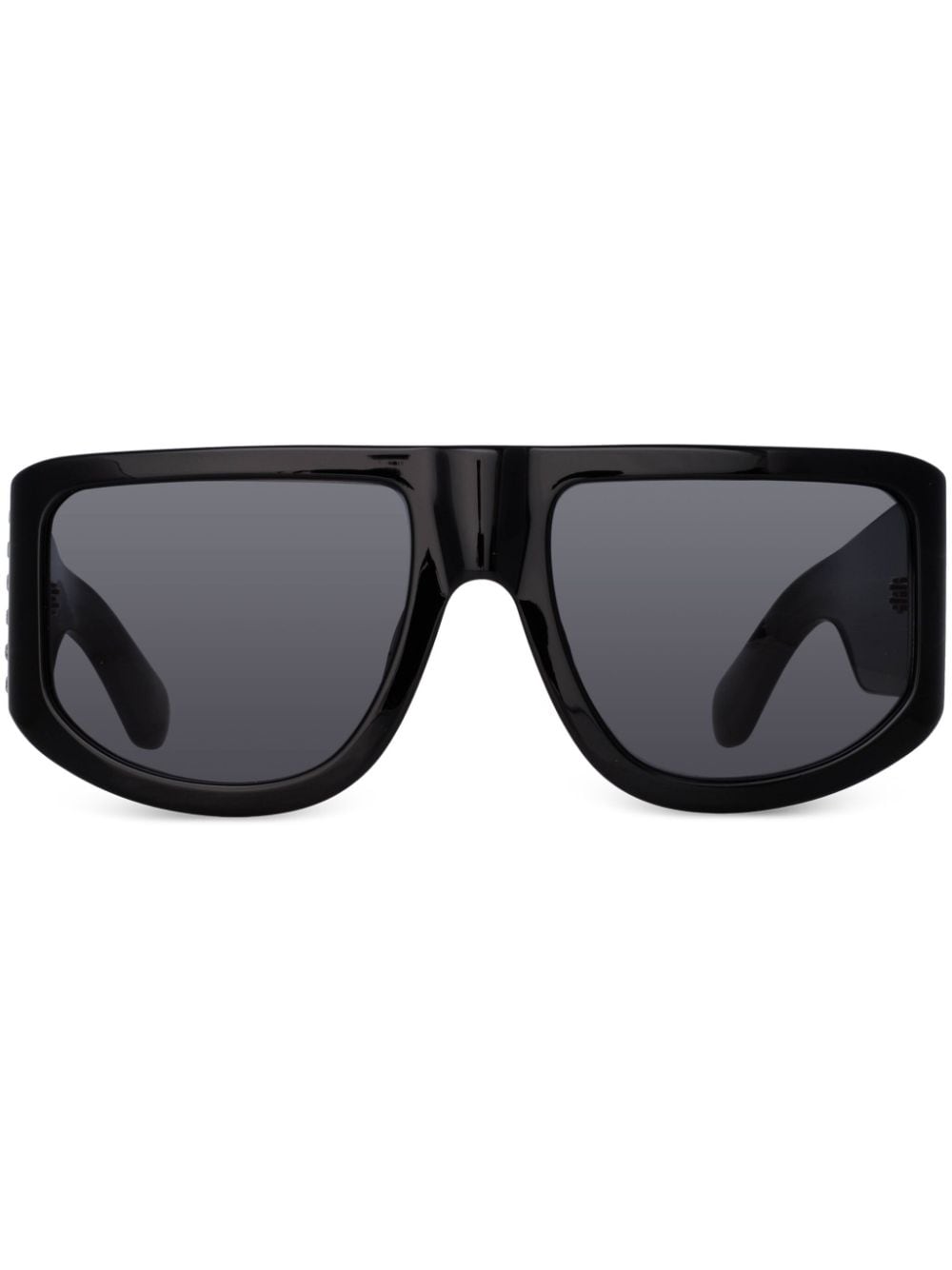 Linda Farrow Nué Sonnenbrille mit Oversized-Gestell - Schwarz von Linda Farrow