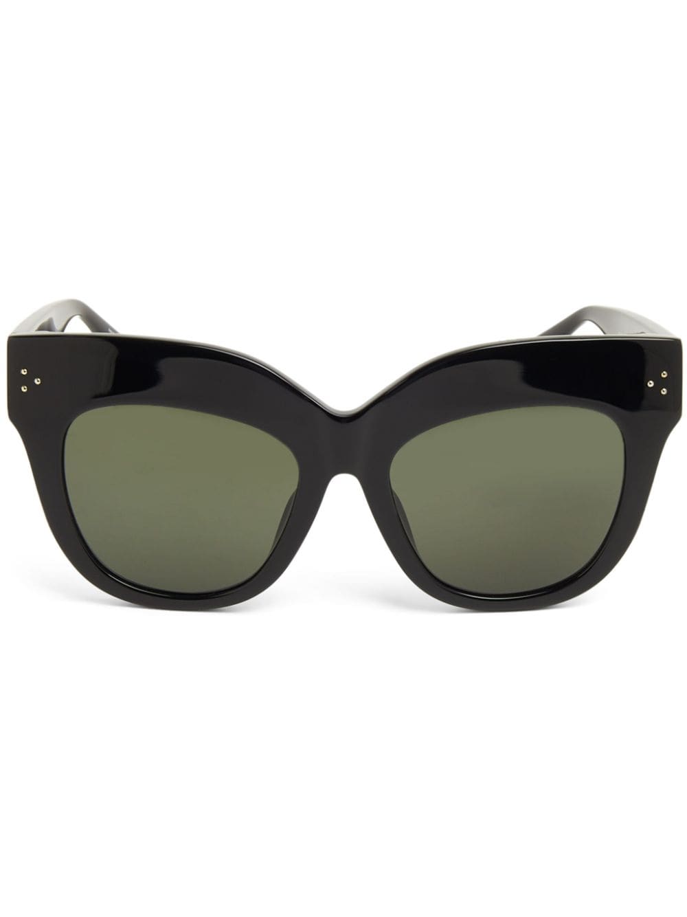 Linda Farrow The Dunaway Cat-Eye-Sonnenbrille - Schwarz von Linda Farrow