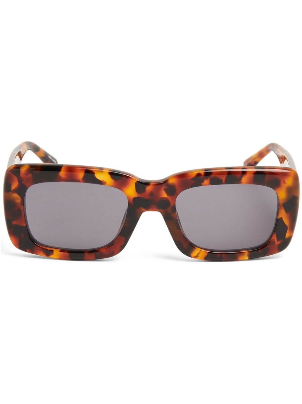 Linda Farrow x The Attico Marfa Sonnenbrille - Braun von Linda Farrow