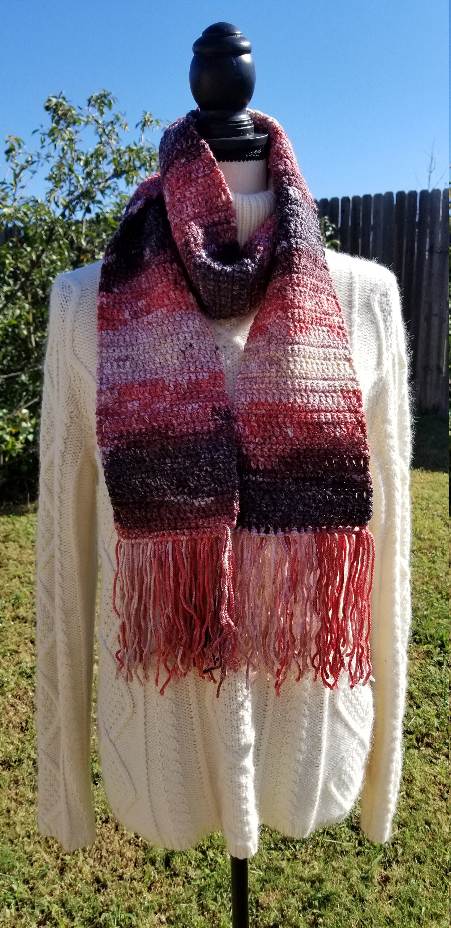 Gehäkelter Schal / Gehäkelter Schal / von LindaLuuCreations