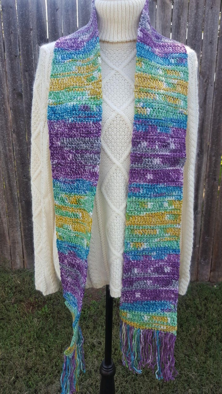 Gehäkelter Schal Für Frauen von LindaLuuCreations