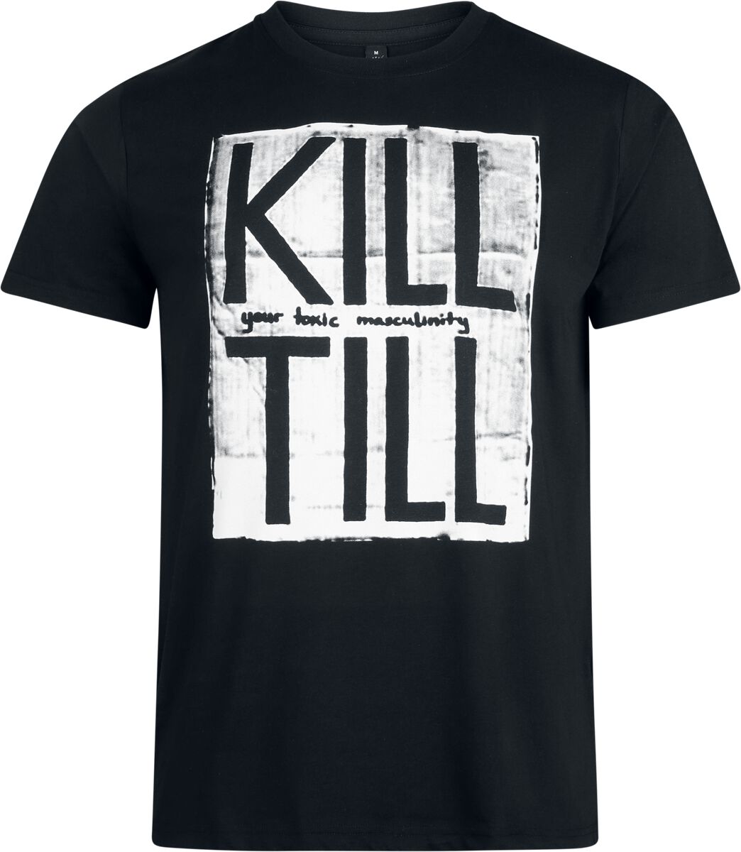 Lindemann T-Shirt - Kill Till - S bis 3XL - für Männer - Größe M - schwarz  - Lizenziertes Merchandise! von Lindemann