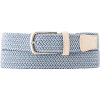 Lindenmann Herren Gürtel beige Textil von Lindenmann