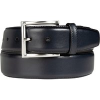 Lindenmann Herren Gürtel blau Glattleder von Lindenmann