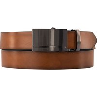Lindenmann Herren Gürtel braun Glattleder von Lindenmann