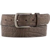 Lindenmann Herren Gürtel braun Leder geprägt von Lindenmann