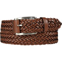 Lindenmann Herren Gürtel braun Leder von Lindenmann