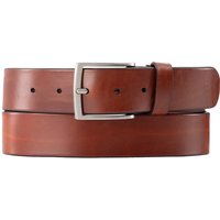 Lindenmann Herren Gürtel braun Glattleder von Lindenmann