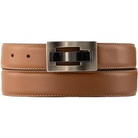 Lindenmann Herren Gürtel braun Glattleder von Lindenmann