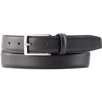Lindenmann Herren Gürtel schwarz Glattleder von Lindenmann