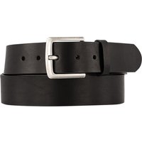 Lindenmann Herren Gürtel schwarz Glattleder von Lindenmann