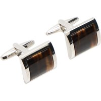 Lindenmann Manschettenknöpfe mit eingelassenem Farbverlauf in 0 von Lindenmann