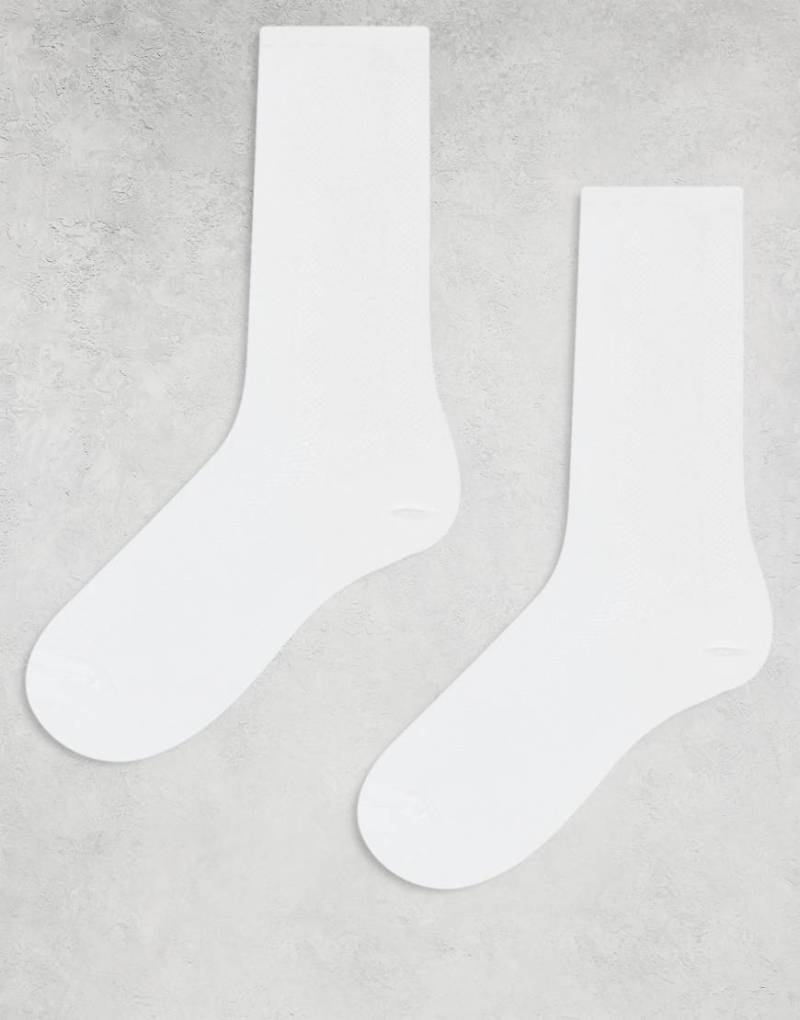 Lindex - 2er-Pack Jacquard-Socken in Weiß von Lindex