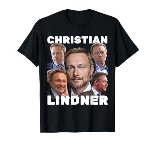 Lindner Fan Merch T-Shirt - Herren & Damen - Unisex - Schwarz - S - Klassisch - Crew-Ausschnitt - Short Sleeves von Lindner Fan und Kult Design