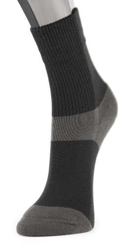 Lindner socks Diavital - Wandersocken - Diabetikersocken, 41-43, schwarz von Lindner socks