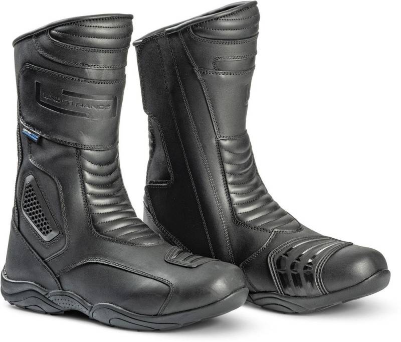 Lindstrands Boot Sport-Touring Leather, Black Motorradstiefel von Lindstrands