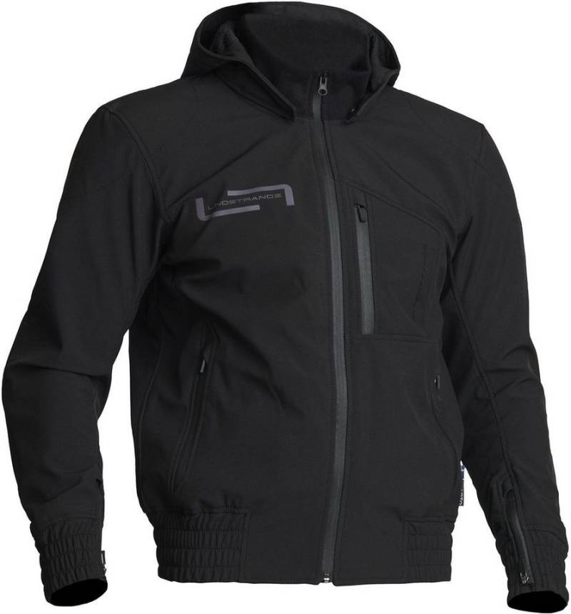 Lindstrands Motorradjacke Textie Jacket Frisen Black von Lindstrands
