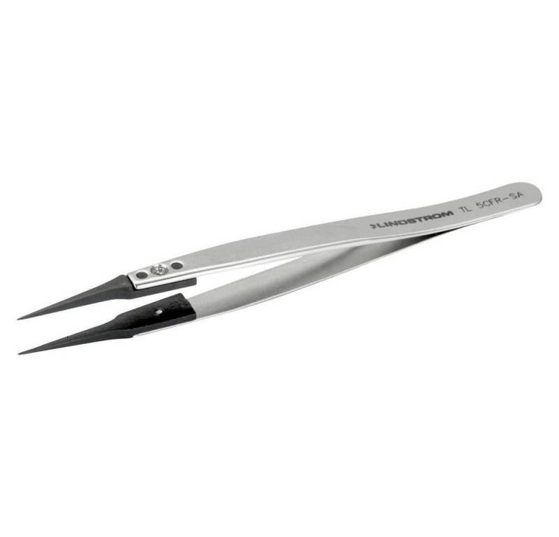Lindström Pinzette Pinzette mit austauschbaren Karbonfaserspitzen TL 5CFR-SA von Lindström