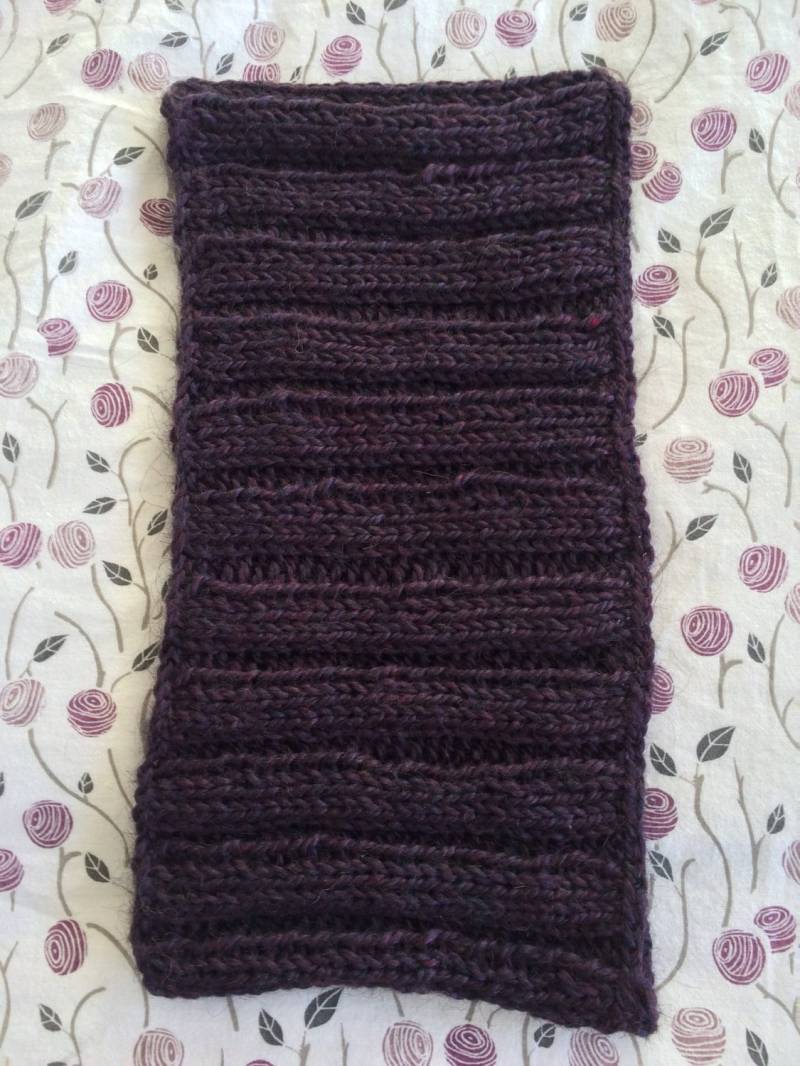 Pflaume Alpaca Cowl Pflaume Alpaca Cowl von LindzKnitz