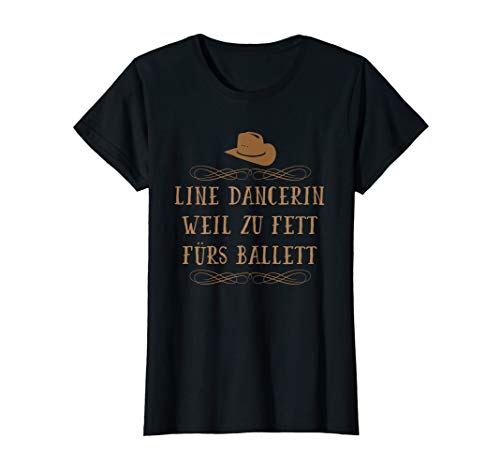 Damen Line Dance - Linedance - Line Dancerin T-Shirt Damen Line Dance - Linedance - Line Dancerin T-Shirt von Line Dance Geburtstagsgeschenk