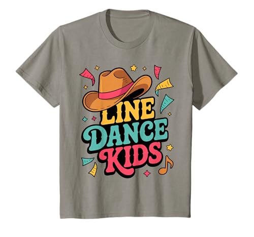 Linedance Kids fröhliches Line Dance Design T-Shirt Linedance Kids fröhliches Line Dance Design T-Shirt von Line Dance Motive und Designs für Linedance Kids