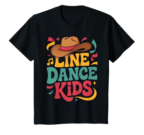 Linedance Kids fröhliches Line Dance Design T-Shirt Linedance Kids fröhliches Line Dance Design T-Shirt von Line Dance Motive und Designs für Linedance Kids