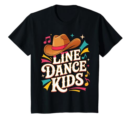 Linedance Kids fröhliches Line Dance Design T-Shirt Linedance Kids fröhliches Line Dance Design T-Shirt von Line Dance Motive und Designs für Linedance Kids
