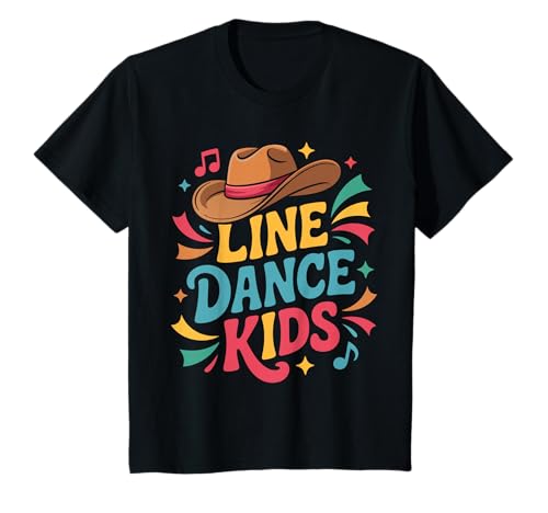 Linedance Kids fröhliches Line Dance Design T-Shirt Linedance Kids fröhliches Line Dance Design T-Shirt von Line Dance Motive und Designs für Linedance Kids