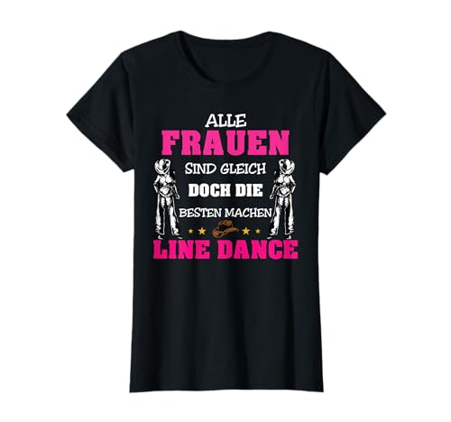 Linedance Country Tanzen Cowboystiefel Frauen T-Shirt Linedance Country Tanzen Cowboystiefel Frauen T-Shirt von Line Dance Tanz Design & Geschenkideen