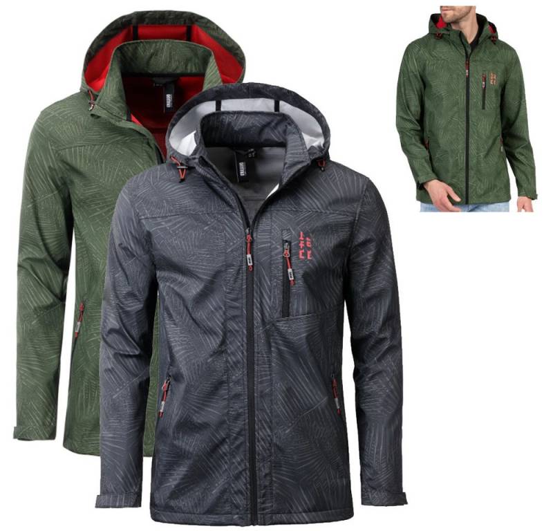 Linea Primero Hardshelljacke LPO - 3 Lagen Softshell Stretch Jacke mit abnehmbarer Kapuze - Adrien von Linea Primero