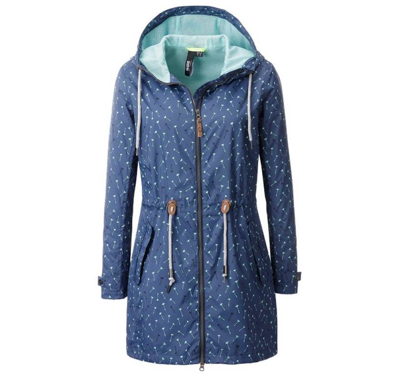 Linea Primero Hardshelljacke LPO - Regenmantel Viviane 2 aus Funktionsmaterial Regenjacke, navy von Linea Primero