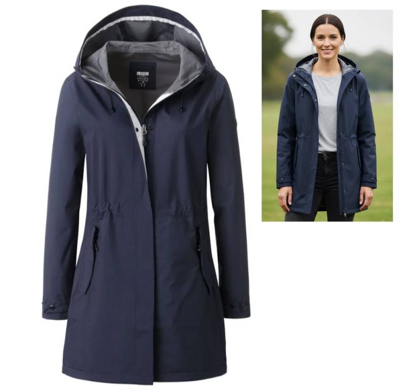 Linea Primero Hardshelljacke Linea Primero Damen Outdoorparka Insa – wasserdicht atmungsaktiv, navy Linea Primero Hardshelljacke Linea Primero Damen Outdoorparka Insa – wasserdicht atmungsaktiv, navy von Linea Primero