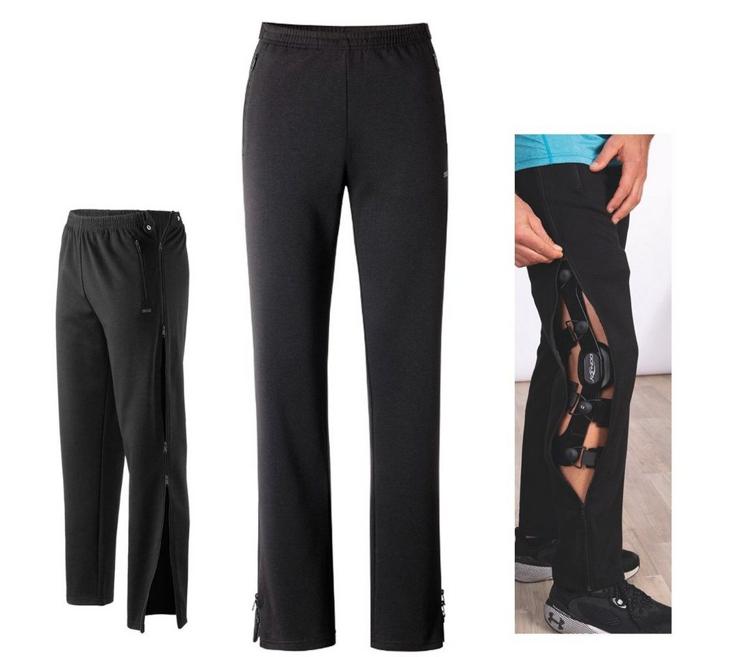 Linea Primero Leggings LPO - Damen Reha Hose mit durchgehendem RV kurze Beinlänge, Andrea von Linea Primero