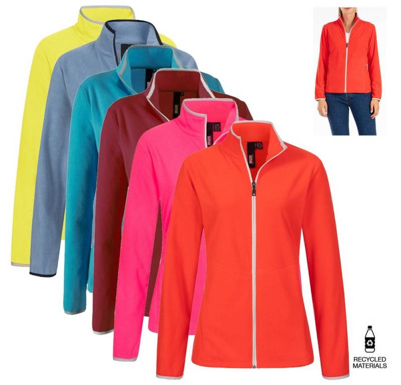 Linea Primero Strickfleecejacke LPO Linea Primero - Microfaser Damen Fleejacke - Mod. Jodie von Linea Primero