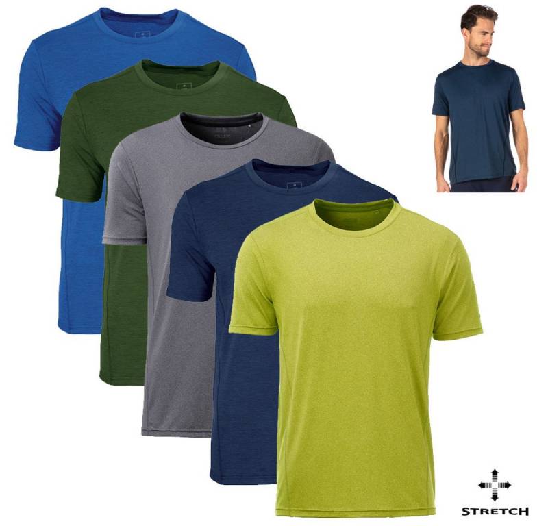 Linea Primero T-Shirt Linea Primero - funktionelles Herren Shirt Mathias Stretch Sportshirt von Linea Primero