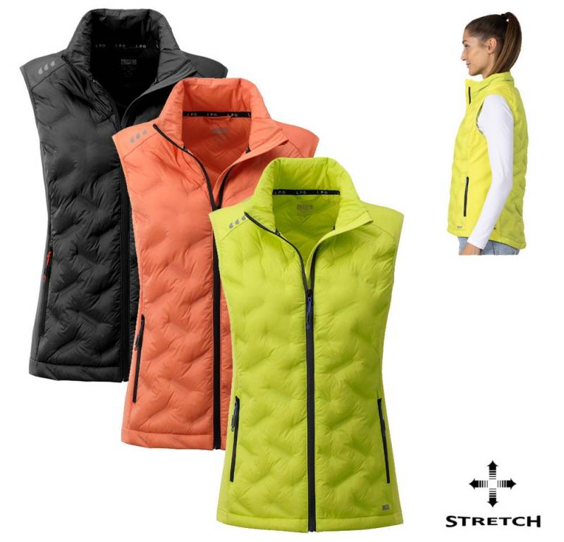 Linea Primero Trekkingjacke LPO - funktionelle Damen Stretch Hybrid Weste Yolanda - synth. Daune von Linea Primero