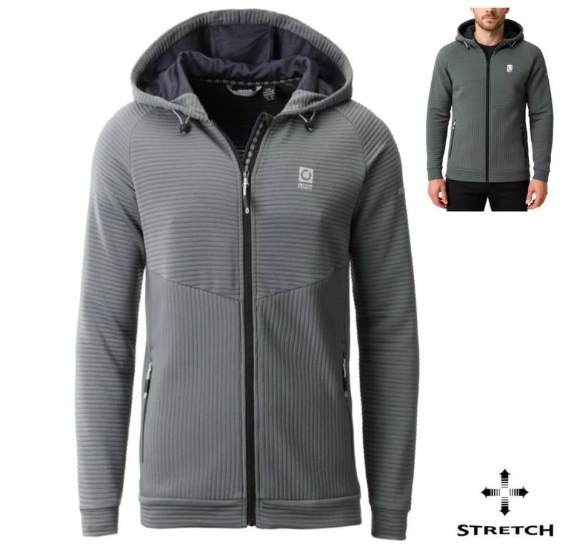 Linea Primero Trekkingjacke LPO - funktionelle Fleecejacke Vincent mit Rippenstruktur, balsam von Linea Primero