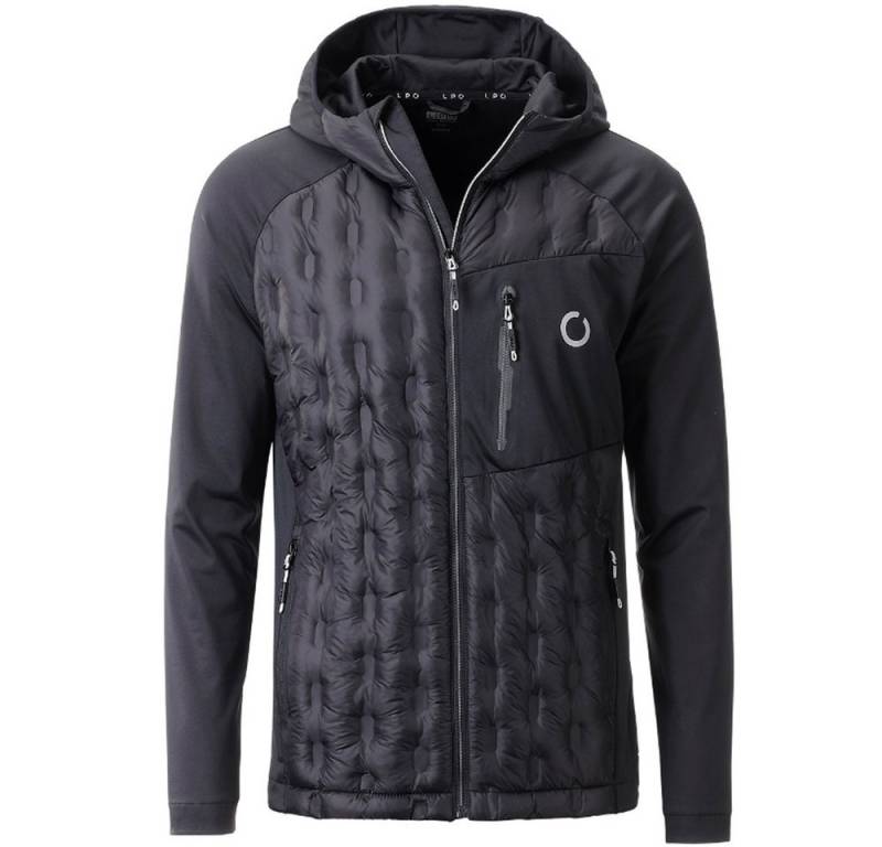 Linea Primero Trekkingjacke LPO - funktionelle Stretch Hybrid Jacke mit Kunstdaune Titus, schwarz von Linea Primero