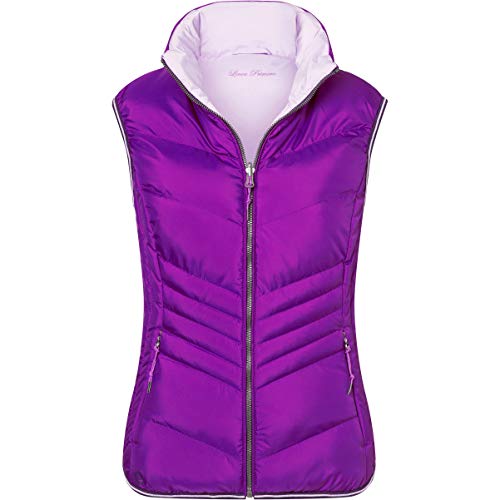 Linea Primero Wendeweste Damen Kenosha Vest Women Farbe Purple, Größe 38 von Linea Primero