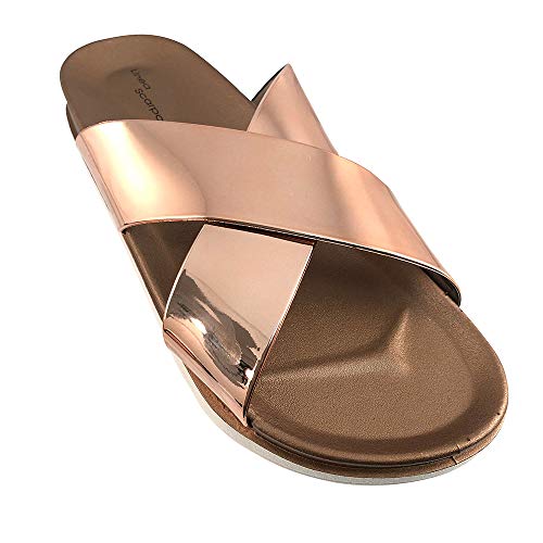 Linea Scarpa Badeschuhe Strandsandale Ravenna (37 EU, rosegold) von Linea Scarpa