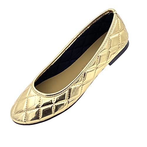 Linea Scarpa Ballerina Mara Klassik (Gold, 37) von Linea Scarpa