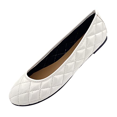 Linea Scarpa Ballerina Mara Klassik (Weiss, 37) von Linea Scarpa