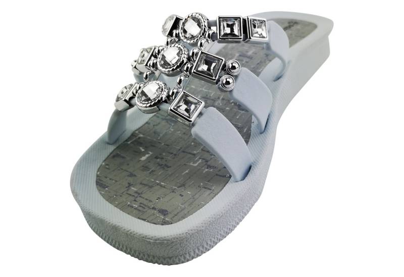 Linea Scarpa Linea Scarpa Damen Fußbett Luxus Badeschuhe Pantolette Thasos Schlappen von Linea Scarpa