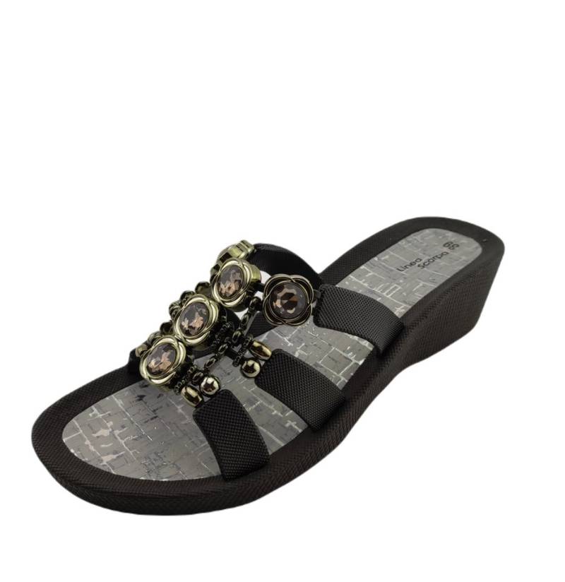 Linea Scarpa Linea Scarpa Korfu Badeschuhe Wellness Pool mit Absatz Pantoletten un Schlappen von Linea Scarpa