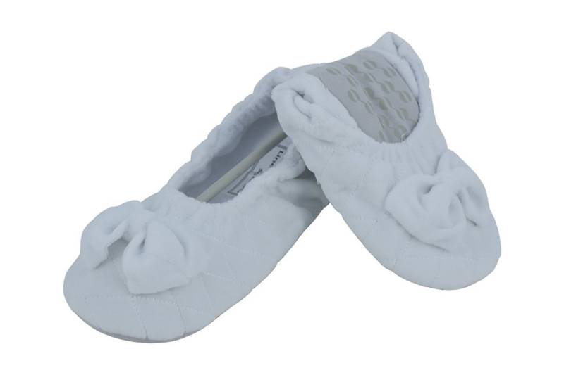 Linea Scarpa Linea Scarpa Sunny Damen Hausschuh Ballerinas Weiß Schlappen von Linea Scarpa