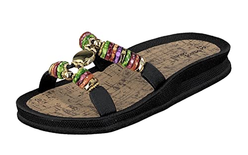 Linea Scarpa Rhodos Damen Badeschuhe Schwarz: Größe: 39 von Linea Scarpa